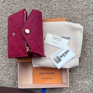 LV Victorine Wallet Scarlet